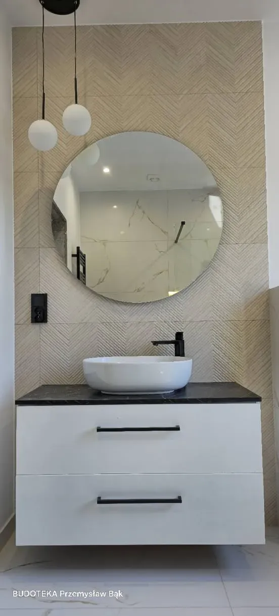 Glazurnik Żywiec — realizacja łazienki z płytkami ceramiczny